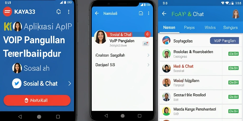 Tampilan antarmuka KAYA33 dengan fitur VoIP Panggilan yang sederhana dan menarik.