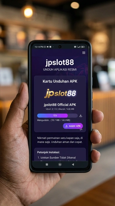 Tampilan halaman APK jpslot88